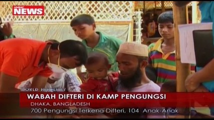 700 Orang Pengungsi Rohingya di Bangladesh Terjangkit Difteri