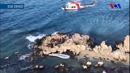 Ege’de Göçmen Kurtarma Operasyonu
