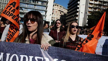 Verhasste Sparpolitik: Generalstreik in Griechenland