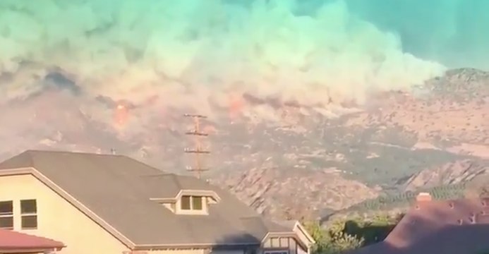 Thomas Fire Rages in Hills Above Fillmore as New Evacuations Ordered