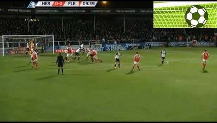 Hereford 0 - 1	 Fleetwood Town