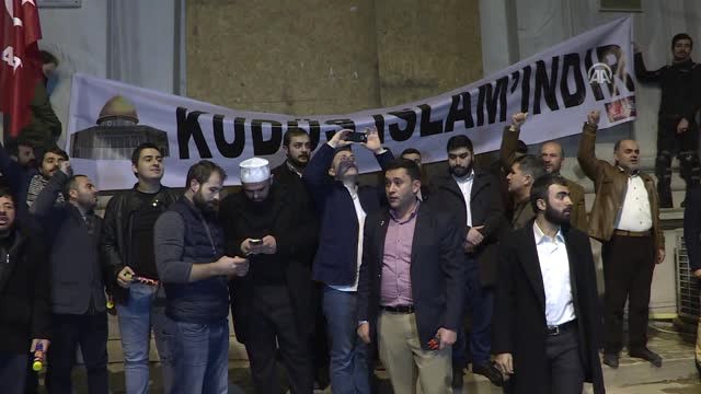 ABD'nin Kudüs'ü İsrail'in Başkenti Olarak Tanımasına Tepkiler - İstanbul