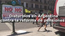 Suspenden sesión sobre reforma de pensiones tras disturbios