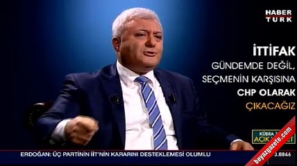 Tuncay Özkan: Muharrem İnce aday olmayacak