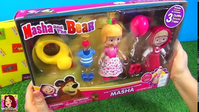 MASHA E O URSO - 6 CLOTHES - 6 ROUPAS - Masha and the Bear - МАША И МЕДВЕДЬ #MASHA #MASHAEOURSO