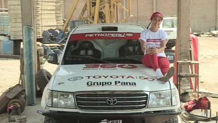 Fernanda Kanno cumple un sueño al ser la primera peruana en el Dakar