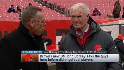 Dorsey: 'The guys that were here before didn't get real players'
