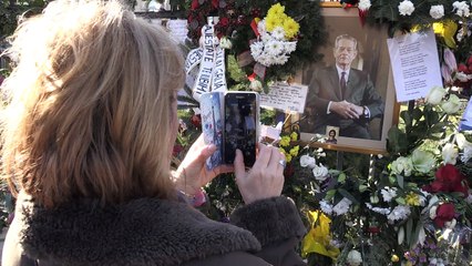 Remains of Romania's king Michael return home for final farewell