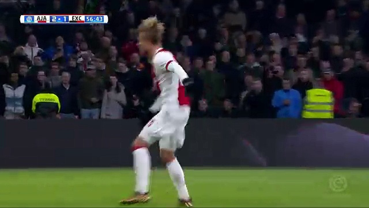 Dolberg K. (Penalty) Goal HD - Ajax	2-1	Excelsi...