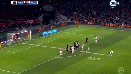 Hakim Ziyech SUPER GOAL HD - Ajax3-1Excelsior 14.12.2017