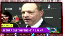 Antonio Banderas apoya a Salma Hayek-El Gordo Y La Flaca-Video