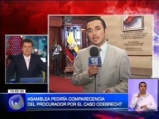 Asamblea pediría comparecencia del procurador por el caso Odebrecht