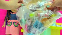 American Girl Doll Works At Big Fruit Stand Playset & Makes Food For Customers   Blind Bags-ofQHpS2uz_0