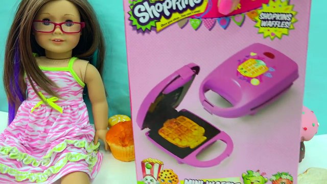 Does It Work - Shopkins Waffle Sue Maker Iron Making Breakfast For American Girl Doll-MNcUkBEUB4I