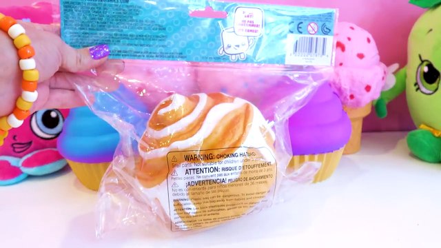 Giant Jumbo Squishy Food Surprise Blind Bags Squish Dee Lish Shopkins Toys Haul-3xsA-SWNltQ