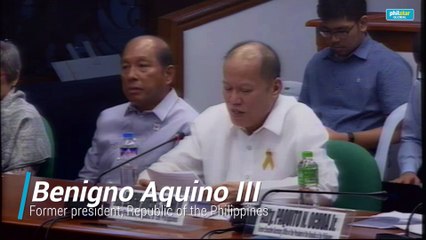Aquino thought Dengvaxia passed all international processes