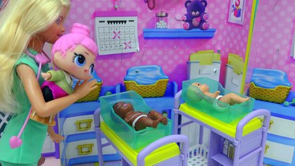 Lol Surprise Missing Lil Little Sister - Color Changing Baby Blind Bags with Doctor Barbie Doll-hKBfKZ3NZhk
