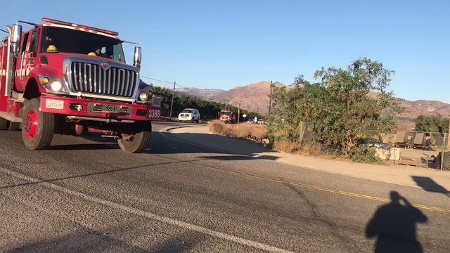Procession Held for California Firefighter Killed Battling Thomas Fire