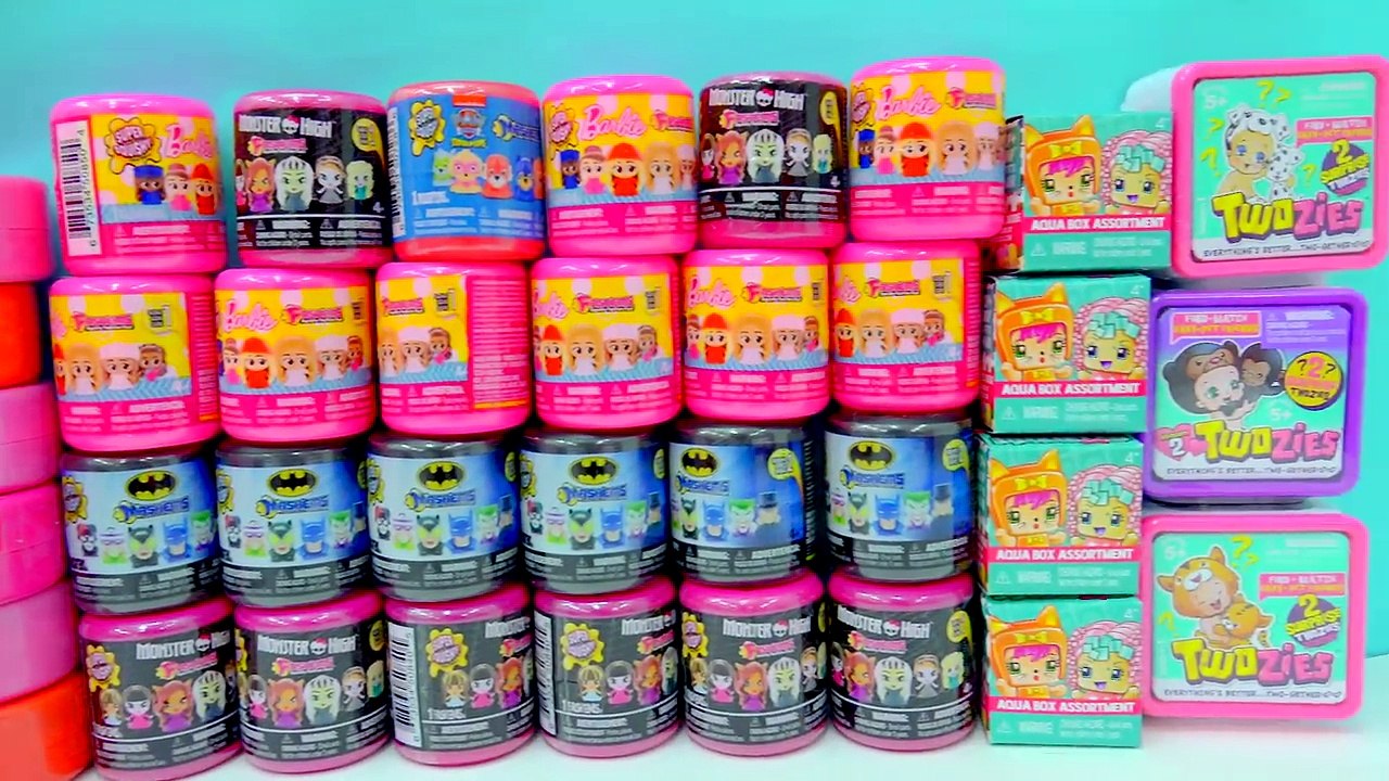 Squishy Fashems Mashems Joker, Batman, Barbie, Paw Patrol Surprise Blind Bags Haul-6VxhZZZVIq8