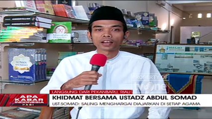 "Khidmat Bersama Ustadz Abdul Somad" [Part 1] - Apa Kabar Indonesia Pagi