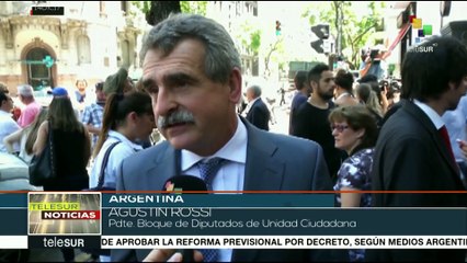 Gendarmería reprime violentamente a manifestantes argentinos