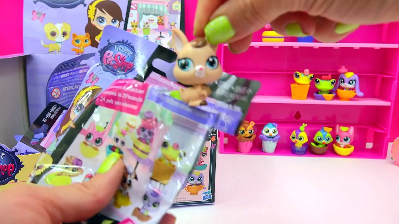 Full Box Unboxing Littlest Pet Shop Cozy Snackers Blind Bags LPS