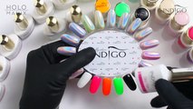 Colorful Holo Nails  - - Jak zrobić efekt holograficzny w kolorze  - - Holo Manix Indigo-im9QfT8rI-s