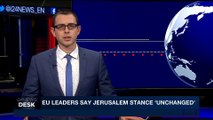 i24NEWS DESK | EU leaders say Jerusalem stance 'unchanged' | Friday, December 15th 2017