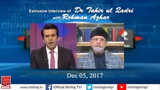 Exclusive Interview of Dr Muhammad Tahir-ul-Qadri with Rehman Azhar in program Center Stage – Dec 14, 2017