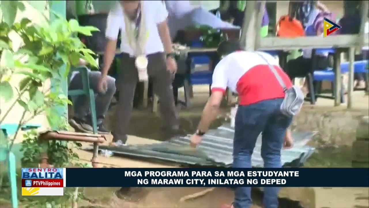 Mga programa para sa estudyante ng Marawi City, inilatag ng DepEd
