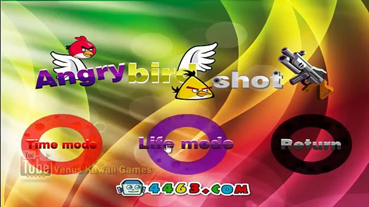 Angry Birds Shots Shooting Online Flash Game for kids