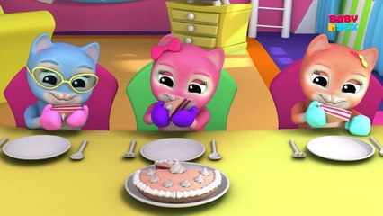 Three Little Kittens - Kids Nursery Rhyme - Songs For Children - Baby Videos