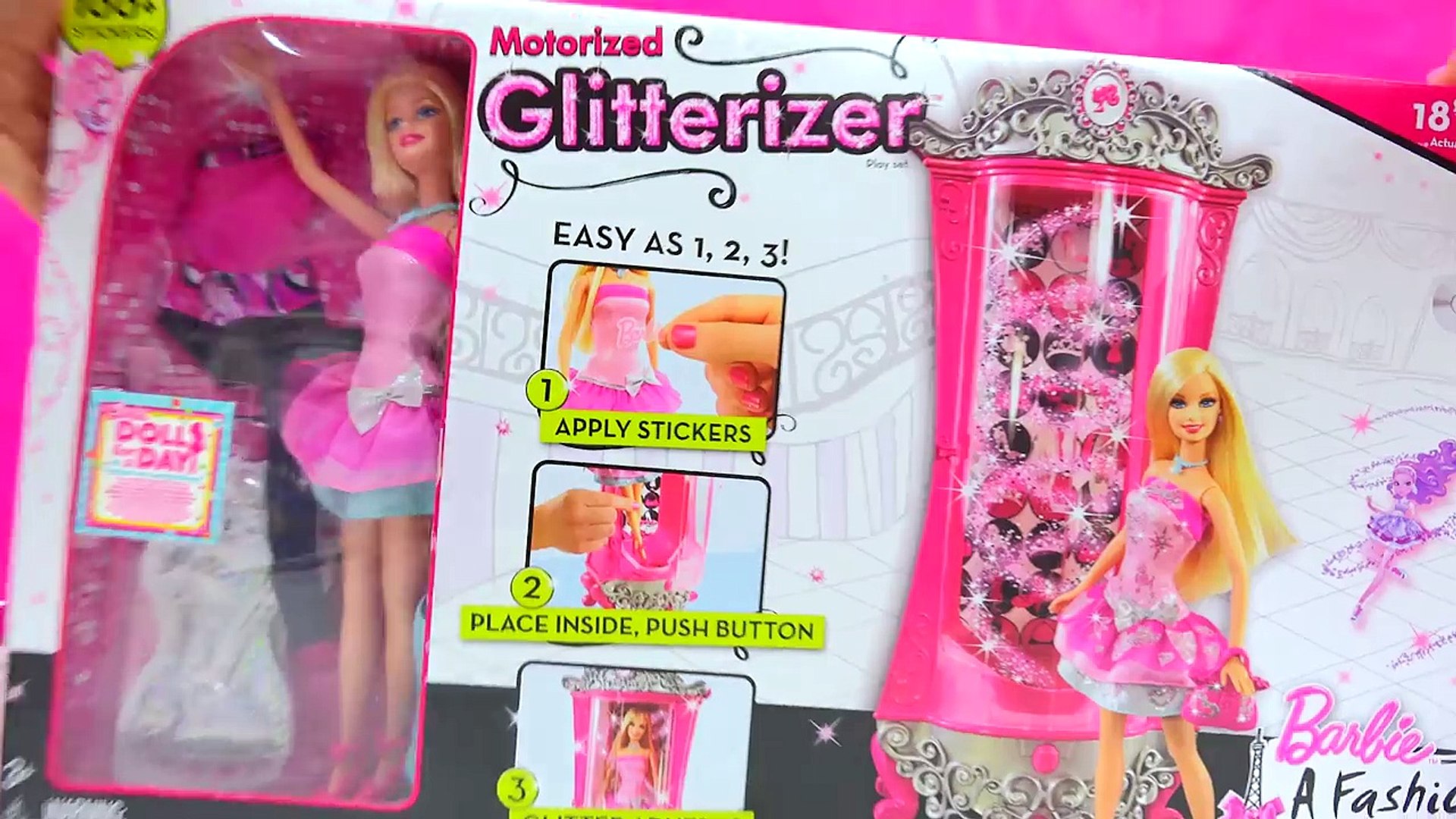 barbie glitterizer machine
