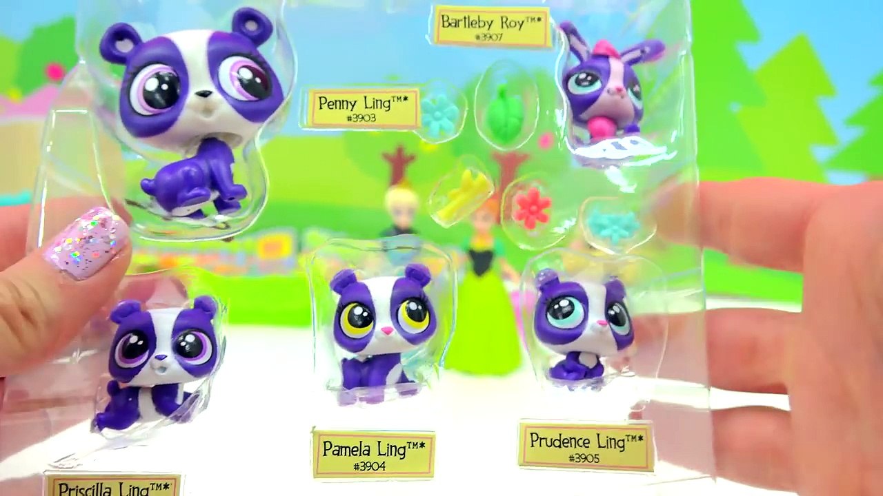 Mom and Babies Surprise Families Littlest Pet Shop Playset