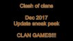 Clan games - Clash of clans new dec 2017 sneak peeks