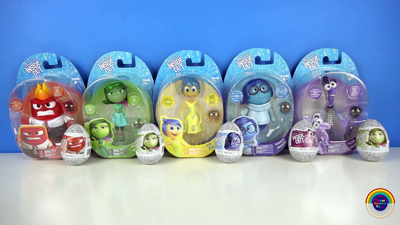 INSIDE OUT SURPRISES MEMORIES Eggs Emotions Disgust Anger Sadness Joy Fear Riley-UT4DeMbdP-c