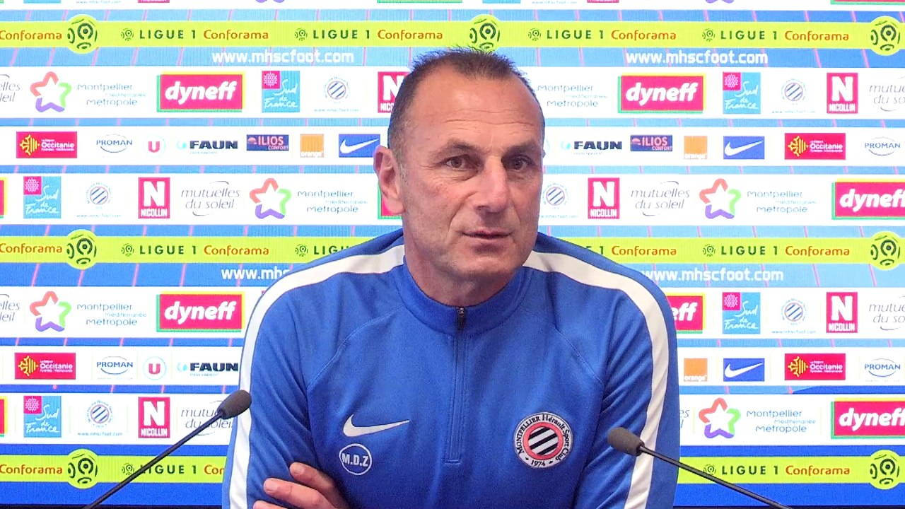 Michel Der Zakarian avant MHSC vs FC Metz