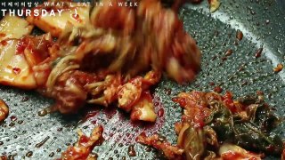 WHAT I EAT IN A WEEK #41 Mukbang (food diary) Korean food  _ EJ recipe-GNR5vSHzuHc