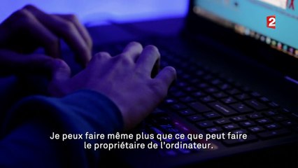 Pour "Envoyé spécial", un pirate informatique montre comment rançonner les internautes