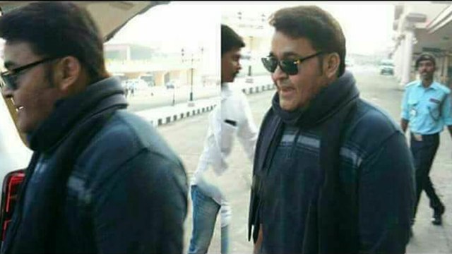 ലാലേട്ടനെ വിമാനത്താവളത്തില്‍ കണ്ടവര്‍ ഞെട്ടി, വീഡിയോ വൈറല്‍ | filmibeat Malayalam