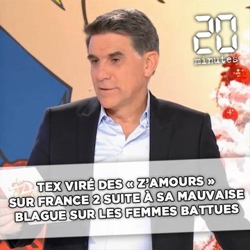 Tex viré des «Z'amours» sur France 2 suite à sa mauvaise blague sur les femmes battues