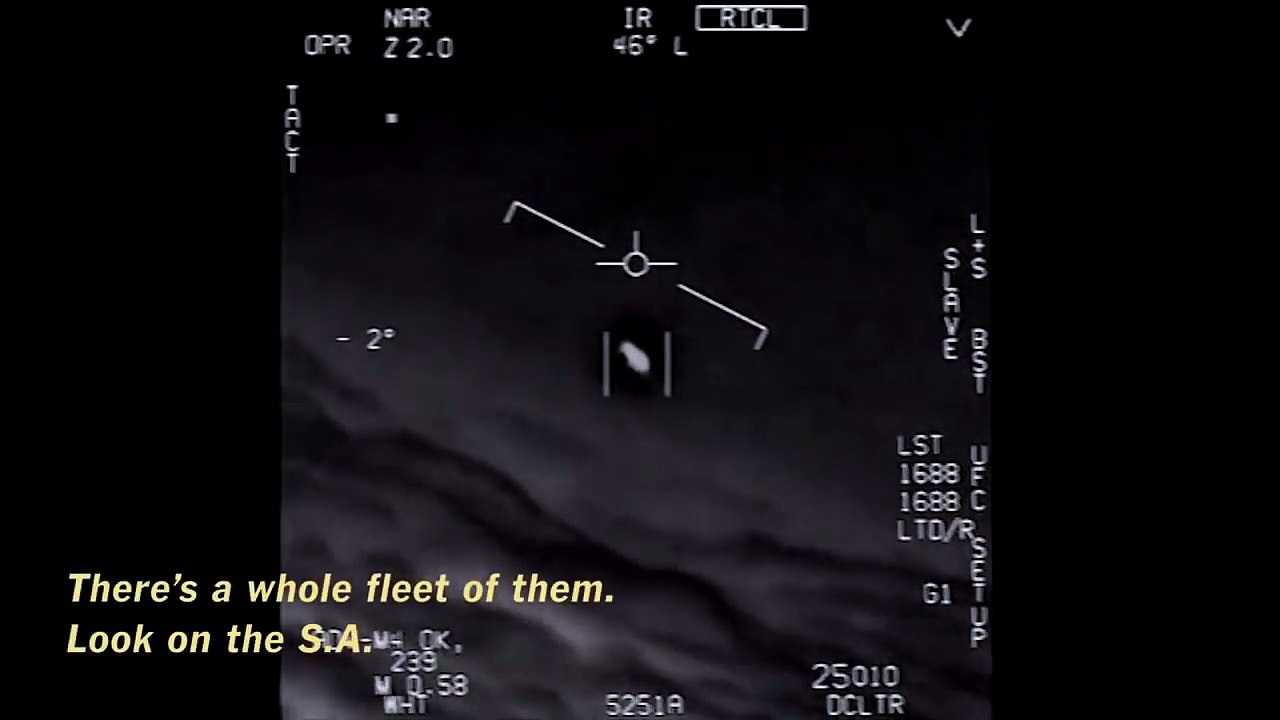 Piloto da Marinha Filma ENCONTRO COM OVNI
