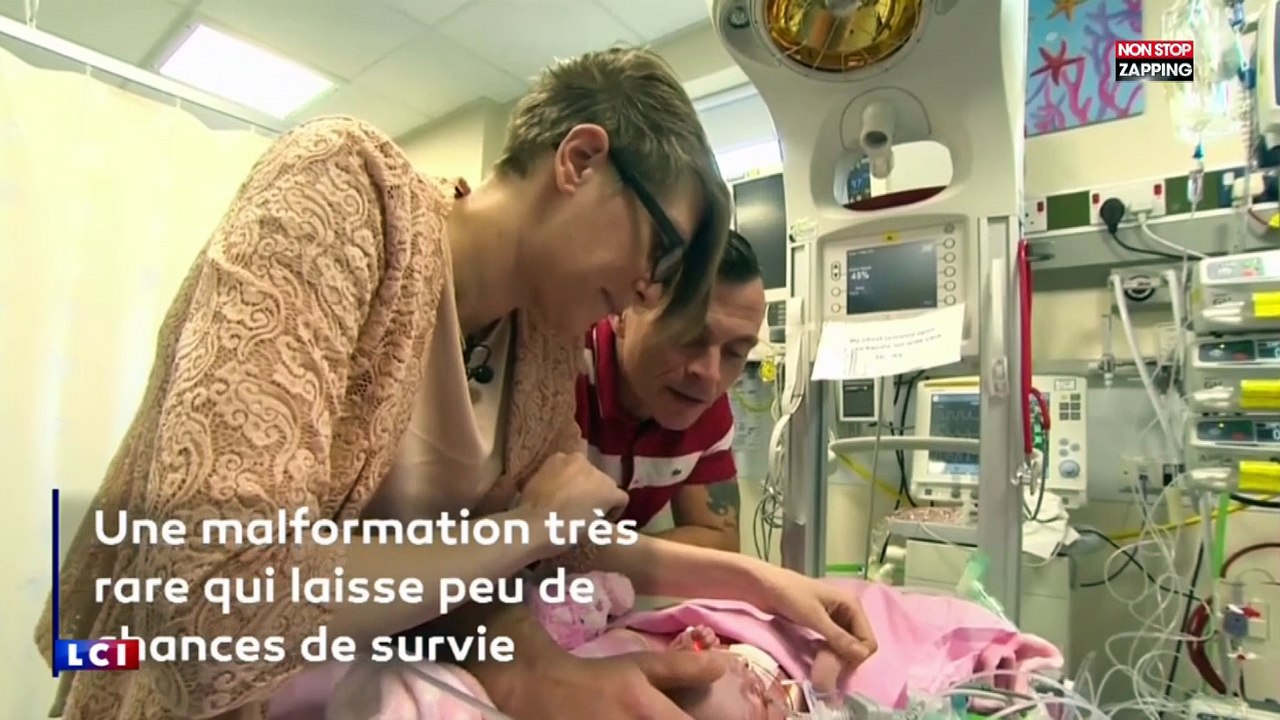Royaume-Uni : un bébé naît avec le cœur en dehors de sa poitrine et réussit à survivre (vidéo)