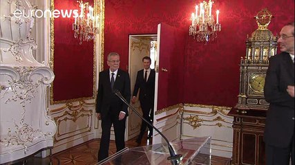 Toma posse novo governo austríaco