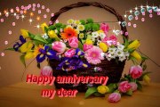 Happy anniversary  daily motion 3d video,3D wallpapers ,Happy anniversary images