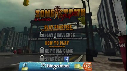 Zombie Town Sniper - Unity Shooting Game, Zombie, HD