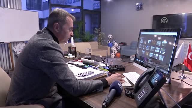 Beşiktaş Kulübü Başkanı Fikret Orman, Aa'nın Yılın Fotoğrafları Oylamasına Katıldı