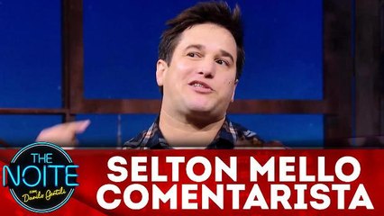 E se Selton Mello fosse comentarista de futebol?