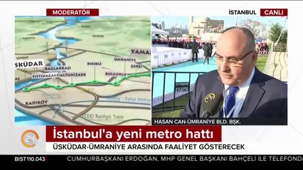 İstanbul'a yeni metro hattı