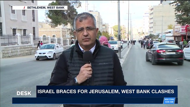 i24NEWS DESK | Israel braces for Jerusalem, West Bank clashes | Friday, December 15th 2017